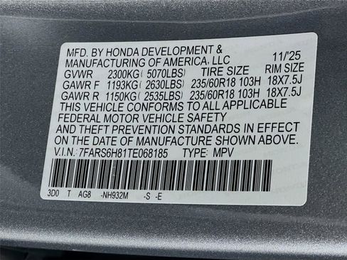 New 2026 Honda CR-V Sport-L image 24