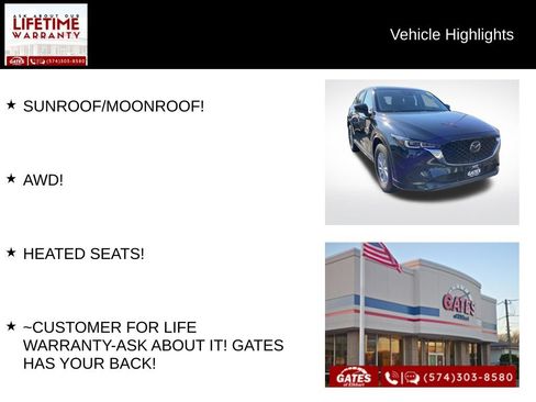 Used 2025 MAZDA CX-5 AWD 2.5 S w/ Preferred Package image 7