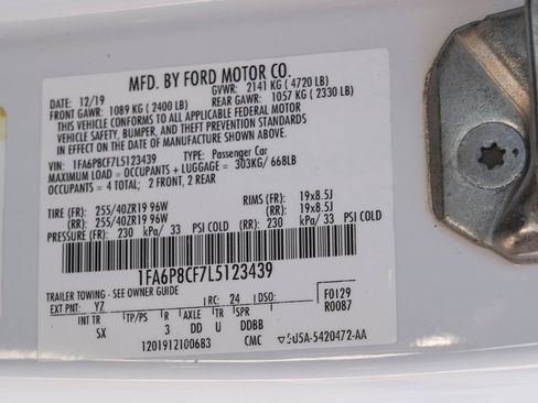 Used 2020 Ford Mustang GT Premium w/ Equipment Group 401A image 50