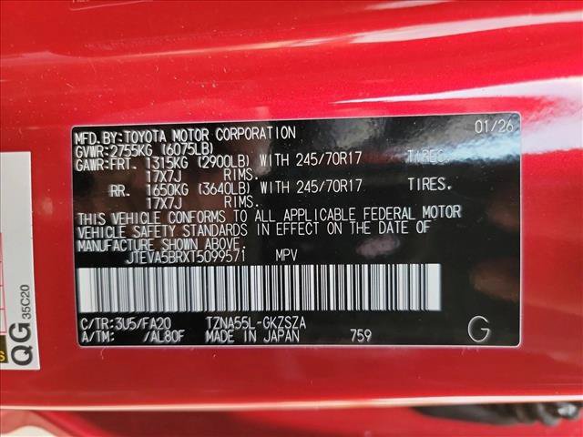 Used 2026 Toyota 4Runner SR5 AWD/4WD image 26
