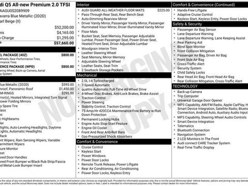 Used 2025 Audi Q5 Premium w/ Convenience Package AWD/4WD image 35