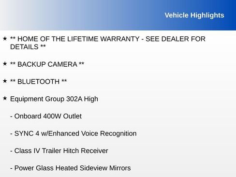 Used 2023 Ford F150 XLT w/ Equipment Group 302A High image 8