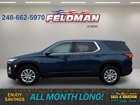 Used 2023 Chevrolet Traverse LS w/ Safety Package image 2