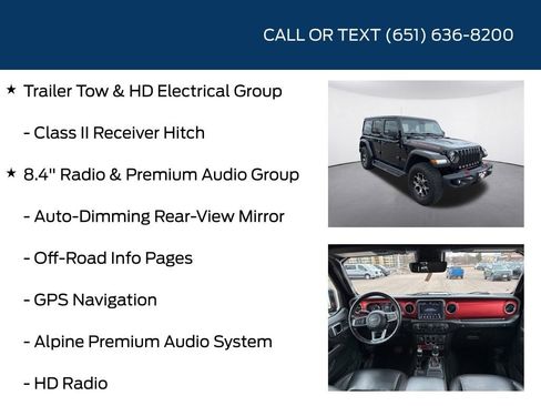 Used 2021 Jeep Wrangler Unlimited Rubicon AWD/4WD image 15