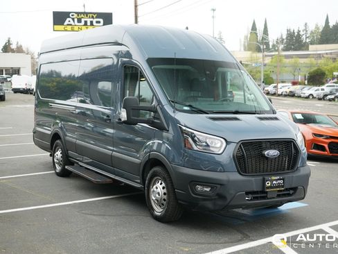 Used 2022 Ford Transit 250 148 High Roof Extended AWD w/ Parcel Delivery Package image 3