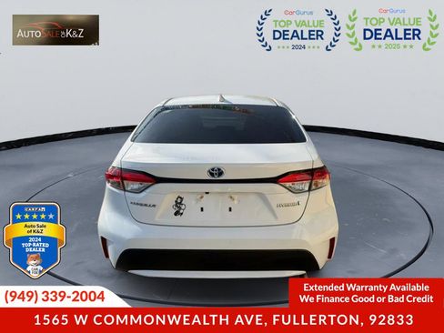 Used 2022 Toyota Corolla LE w/ Carpet Mat Package (TMS) FWD image 4