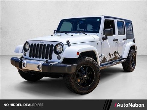 Used 2017 Jeep Wrangler Unlimited Sahara AWD/4WD image 1