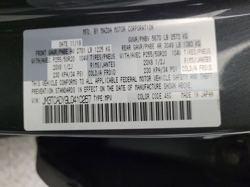 Used 2020 MAZDA CX-9 Grand Touring image 33