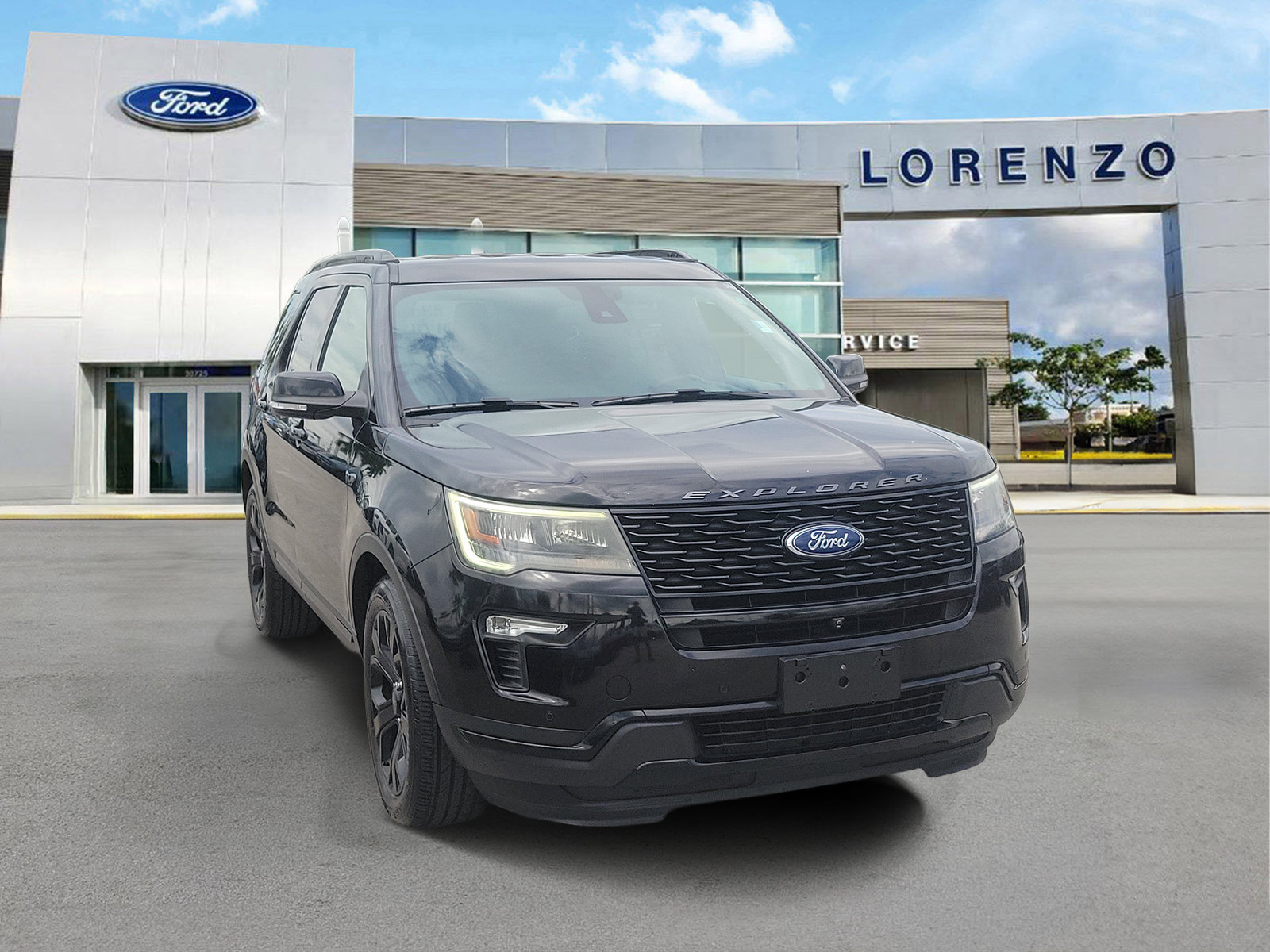 Used 2019 Ford Explorer Sport w/ Equipment Group 401A AWD/4WD image 3