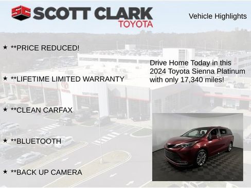 Used 2024 Toyota Sienna Platinum image 12