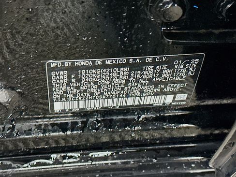 Used 2025 Honda HR-V EX-L image 12