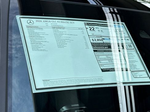 New 2026 Mercedes-Benz GLC 43 AMG 4MATIC image 30