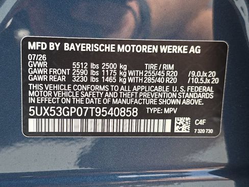 New 2026 BMW X3 xDrive30i w/ Premium Package AWD/4WD image 23