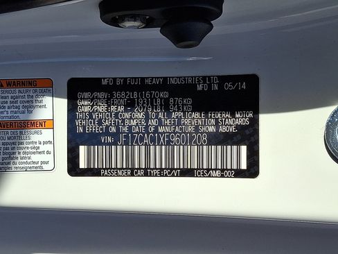 Used 2015 Subaru BRZ Series.Blue image 28