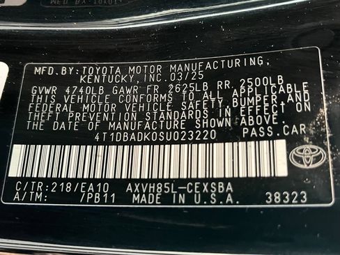 Used 2025 Toyota Camry SE AWD/4WD image 17