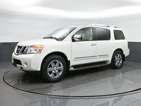 Used 2011 Nissan Armada Platinum w/ 2nd Row Captain Seat Pkg RWD image 3