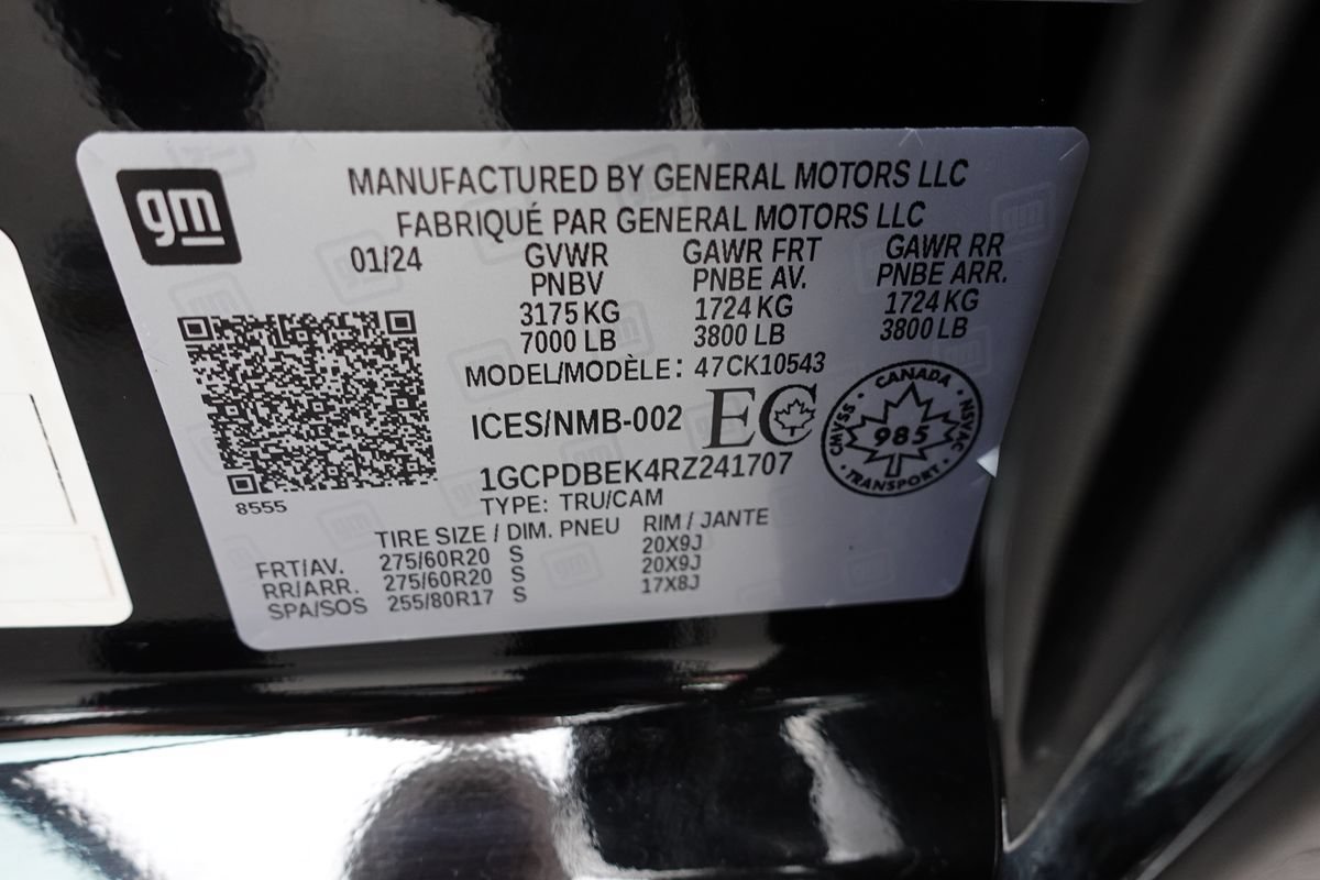 Used 2024 Chevrolet Silverado 1500 Custom AWD/4WD image 56