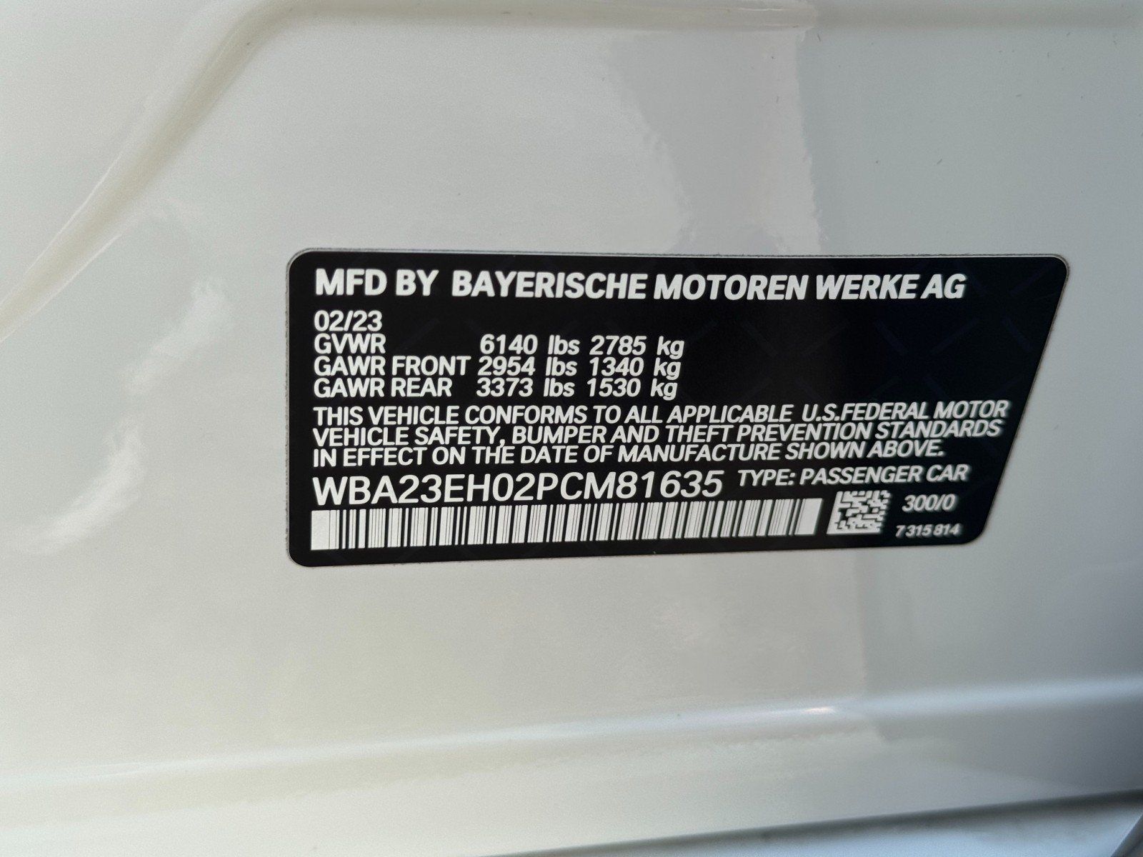 Used 2023 BMW 740i w/ Parking Assistance Package RWD image 52