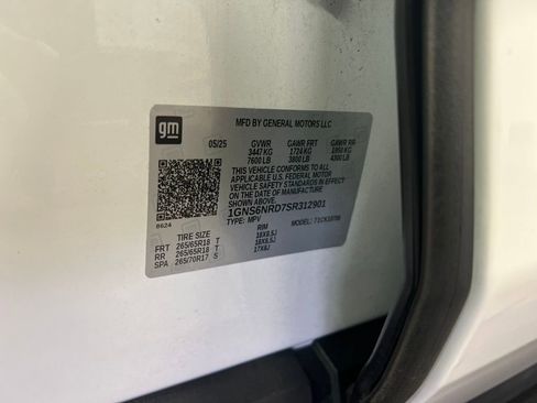 Certified 2025 Chevrolet Tahoe LT image 29