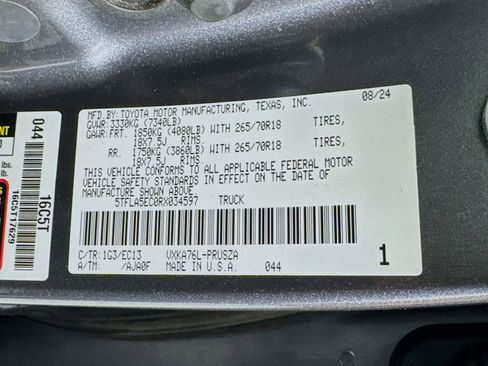 Used 2024 Toyota Tundra SR5 w/ SR5 Premium Package AWD/4WD image 19