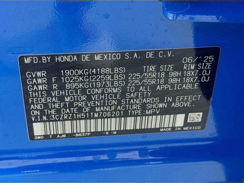 Certified 2026 Honda HR-V Sport image 40