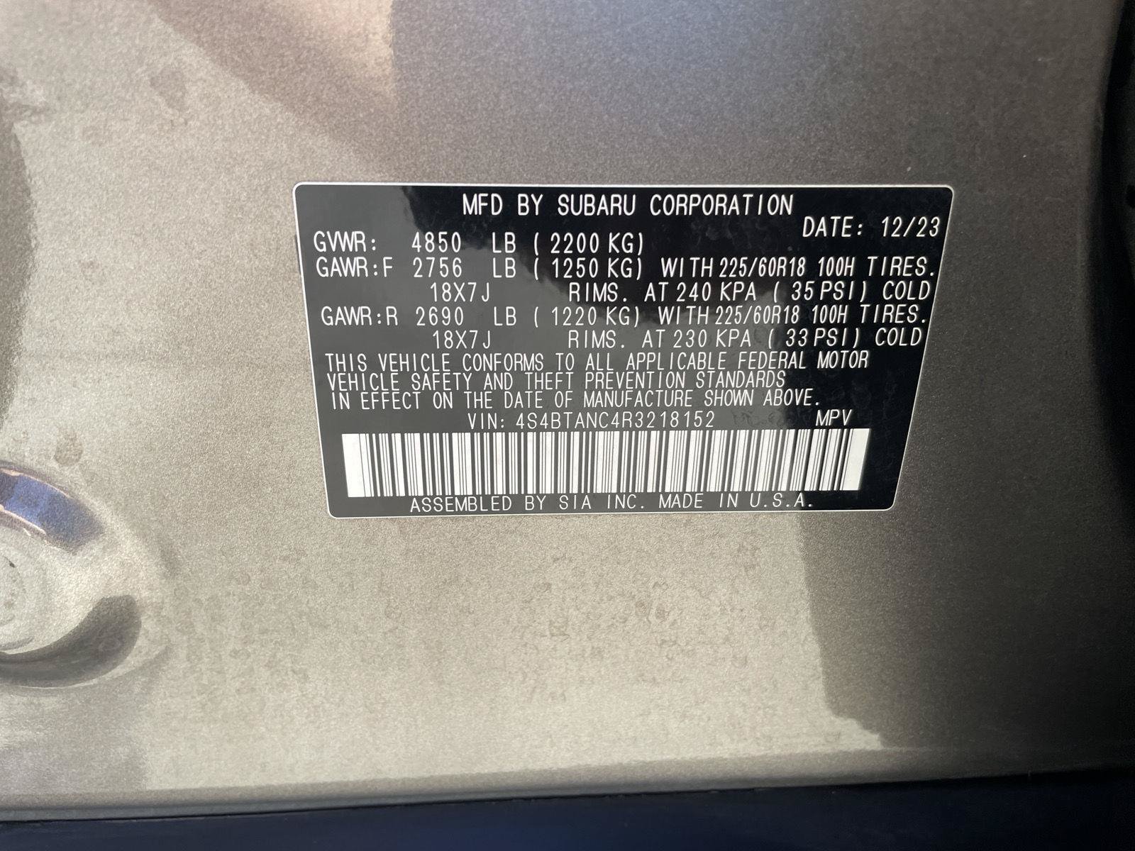 Used 2024 Subaru Outback Limited AWD/4WD image 31