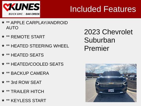 Used 2023 Chevrolet Suburban Premier image 2