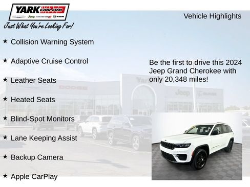 Used 2024 Jeep Grand Cherokee Altitude AWD/4WD image 12
