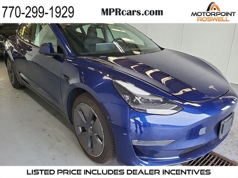 Used 2021 Tesla Model 3 Long Range AWD/4WD image 1