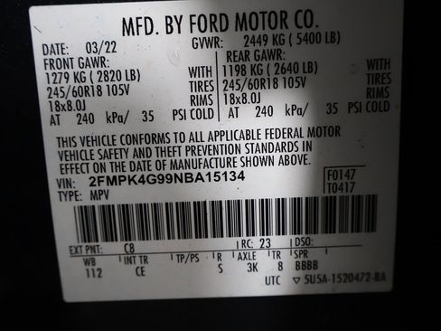 Used 2022 Ford Edge SE image 43