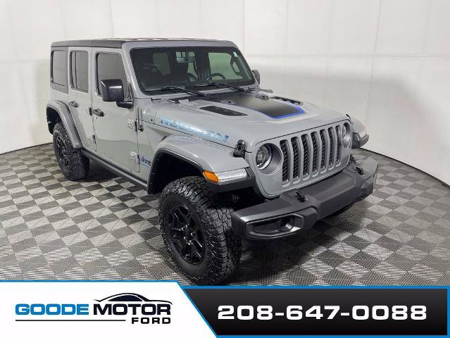 Used 2023 Jeep Wrangler Unlimited Rubicon 4xe w/ Steel Bumper Group AWD/4WD image 1