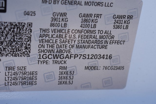 New 2025 Chevrolet Express 2500 w/ Driver Convenience Package RWD image 32
