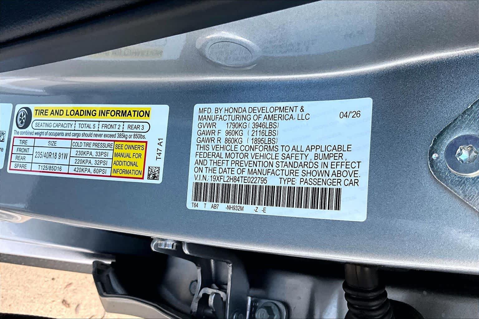 Used 2026 Honda Civic Sport image 19