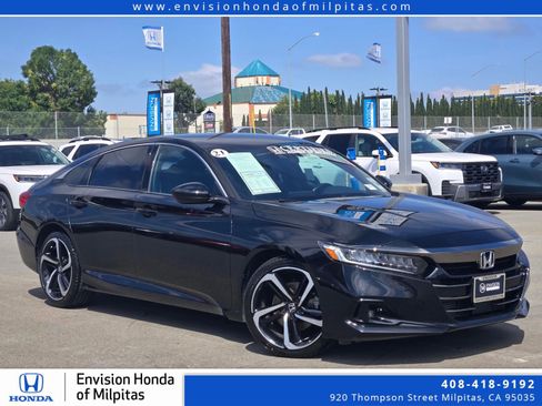Certified 2021 Honda Accord Sport image 1