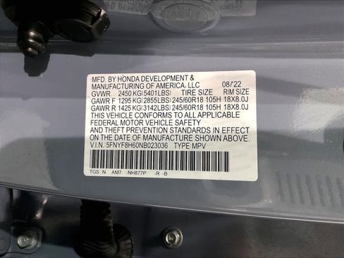 Used 2022 Honda Passport TrailSport image 35