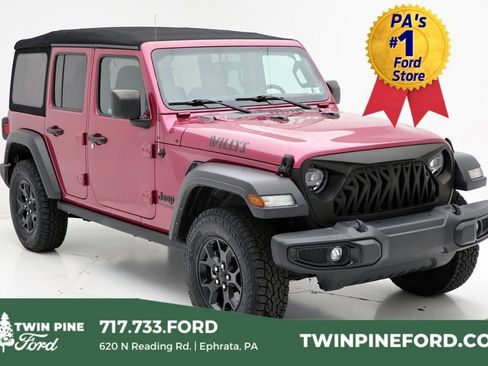 Used 2021 Jeep Wrangler Unlimited Sport image 1