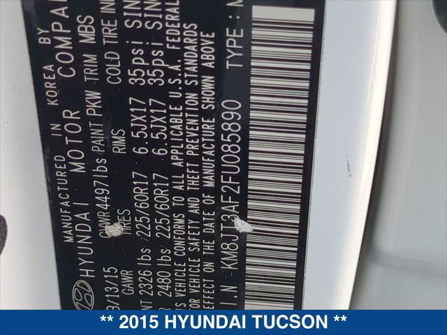 Used 2015 Hyundai Tucson GLS w/ Option Group 02 FWD image 23