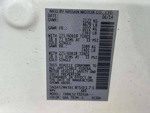 Used 2014 Nissan Rogue SL w/ SL Premium Package image 39