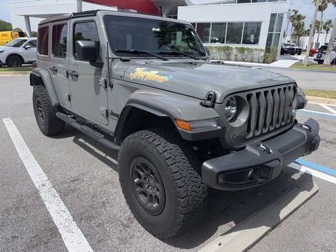 Certified 2023 Jeep Wrangler Unlimited Sport w/ Xtreme 35 Tire Package AWD/4WD image 2