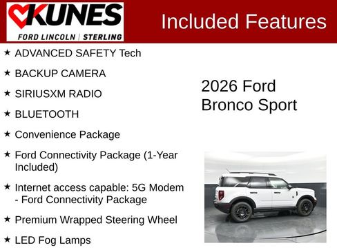New 2026 Ford Bronco Sport Big Bend AWD/4WD image 3