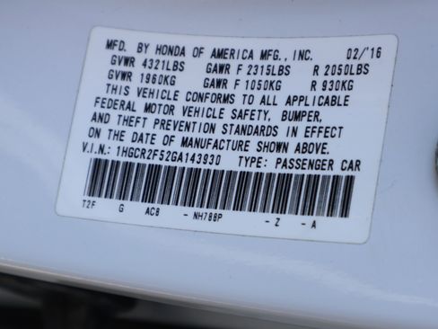 Used 2016 Honda Accord Sport image 36