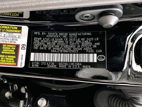 Used 2022 Lexus ES 350 F Sport image 37