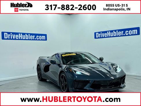 Used 2021 Chevrolet Corvette Stingray Preferred Cpe w/ Z51 Performance Package RWD image 1
