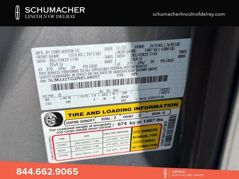 Certified 2024 Lincoln Navigator Black Label AWD/4WD image 19