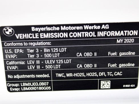 Used 2020 BMW X6 sDrive40i w/ Premium Package RWD image 75