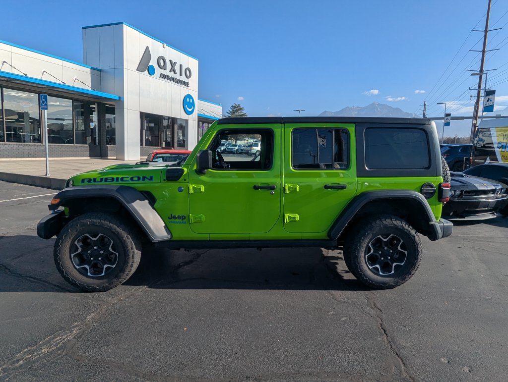 Used 2021 Jeep Wrangler Unlimited Rubicon 4xe w/ Cold Weather Group AWD/4WD image 7