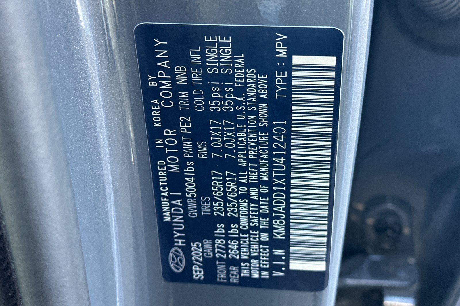 Used 2026 Hyundai Tucson Blue SE AWD/4WD image 31