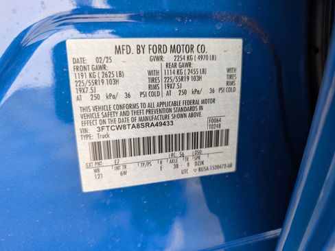 New 2025 Ford Maverick Lobo image 17