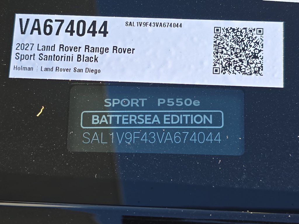 New 2027 Land Rover Range Rover Sport Battersea AWD/4WD image 37