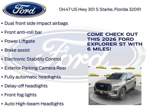 New 2026 Ford Explorer ST image 30